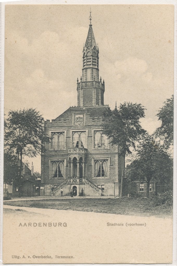 Aardenburg - Stadhuis (voorheen), Ophalen of Verzenden, Voor 1920, Ongelopen, Zeeland