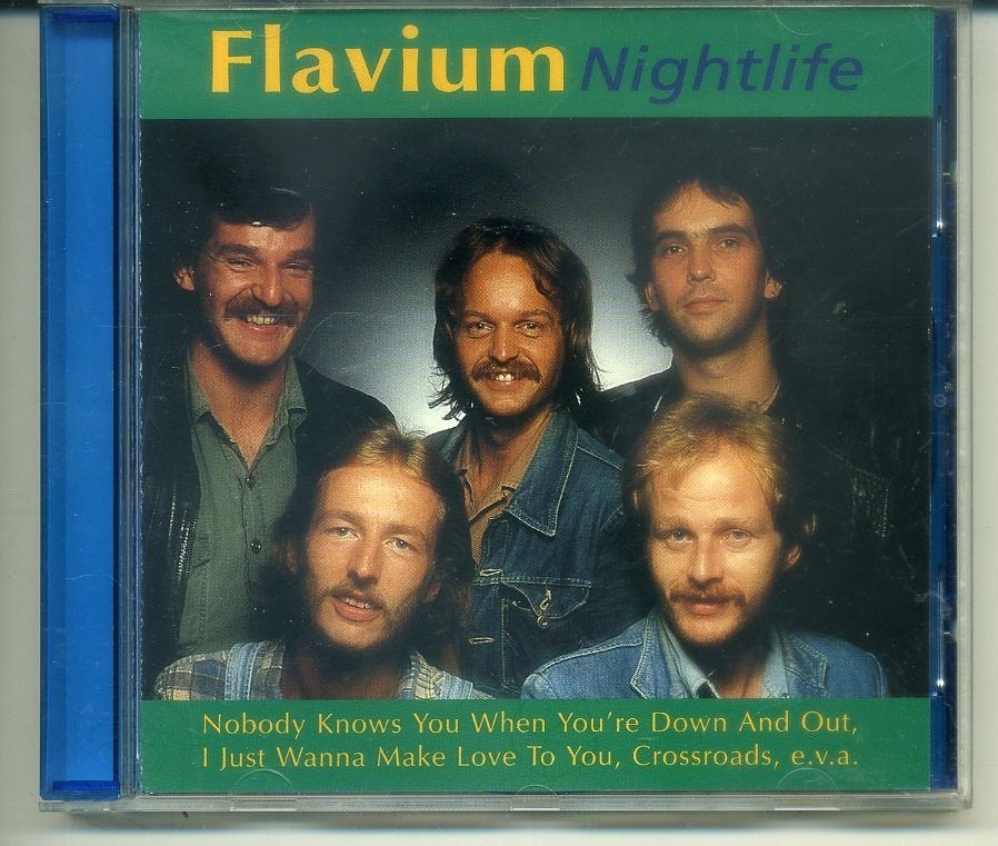 Flavium – Nightlife 16 nrs CD 1998 ZGAN, Ophalen of Verzenden, Zo goed als nieuw, Blues, Inclusief doosje