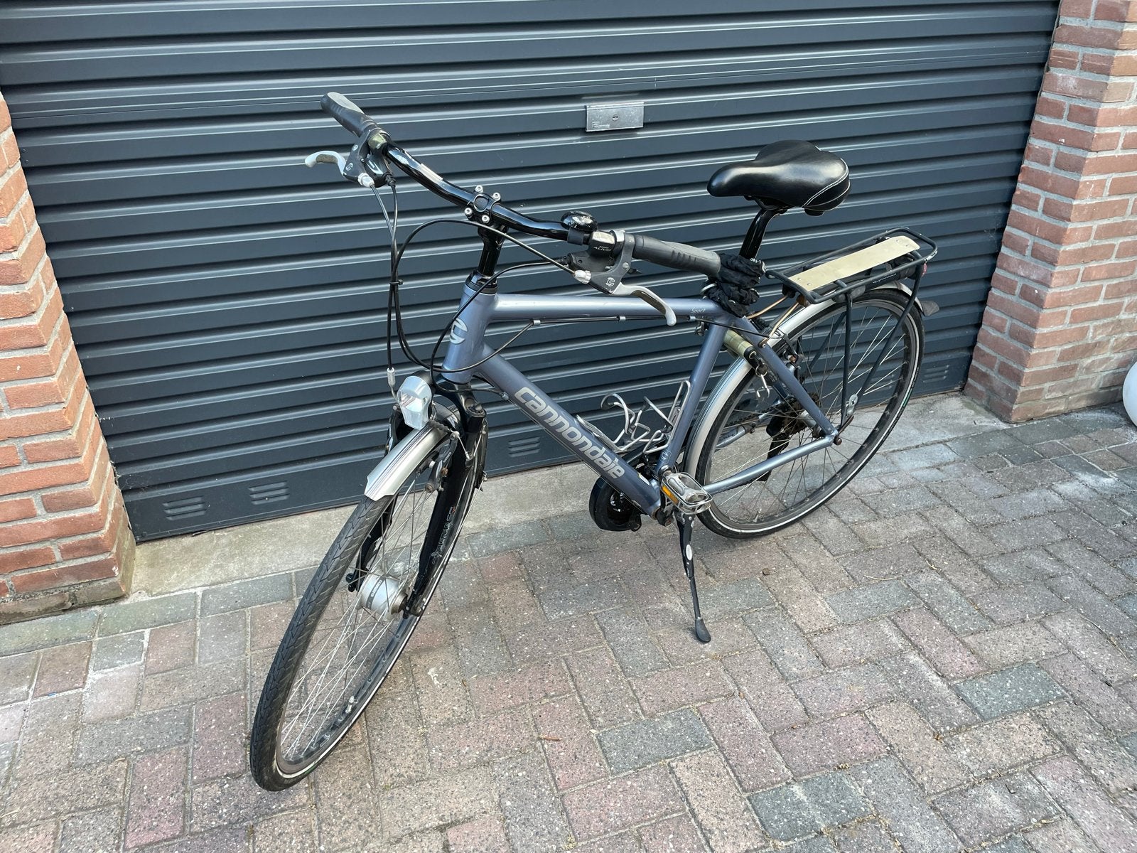 Cannondale Sport Hybride Fiets - 21 versnellingen - Rijklaar, Fietsen en Brommers, 28 inch, Gebruikt, Vering, Velgrem