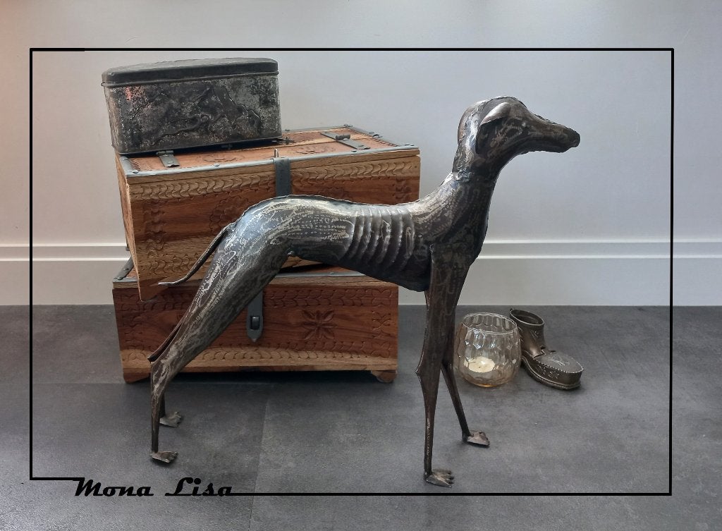 Hazewindhond, ijzer - 45 cm lang, Ophalen of Verzenden