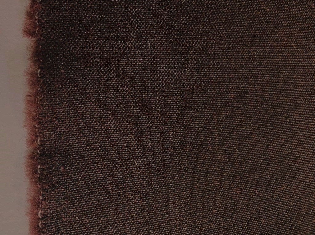 STOF VOOR DESIGN: Kvadrat Remix 3 373     PER METER, Wol, Bruin, 120 cm of meer, Ophalen of Verzenden