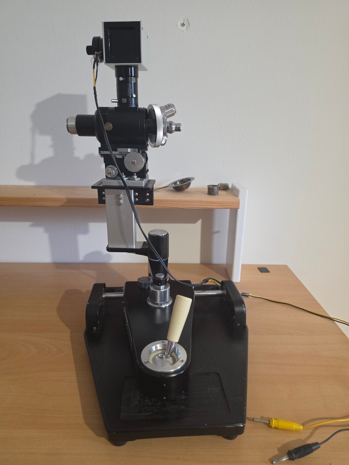 Vickers vintage metallurgische projectiemicroscoop vintage, Ophalen of Verzenden, Minder dan 400x
