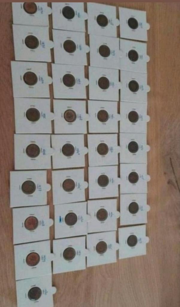 1 cent Juliana 1950 t/m 1980

Prijs 10

Interesse stuur me e, Postzegels en Munten, Munten | Nederland, Ophalen of Verzenden