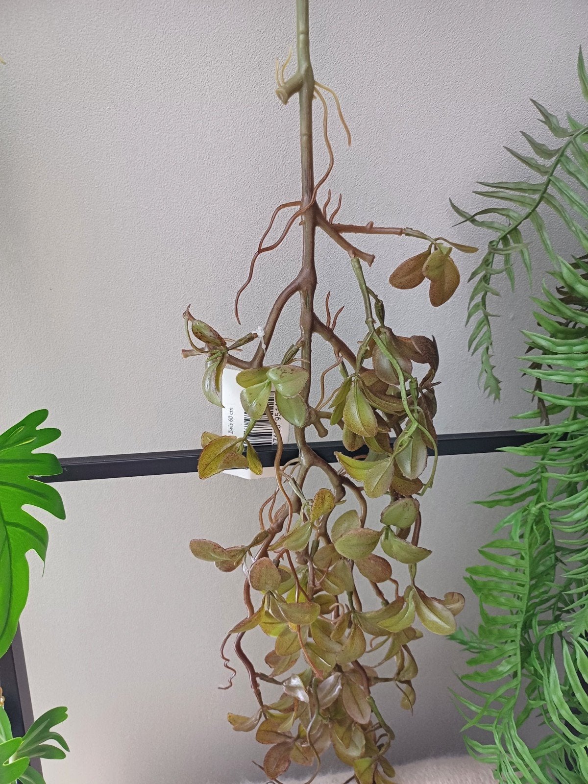 Realistische Hangende Kunstplant - 60 cm Groen, Binnen, Groen, Kunstplant, Onderhoudsvrij
