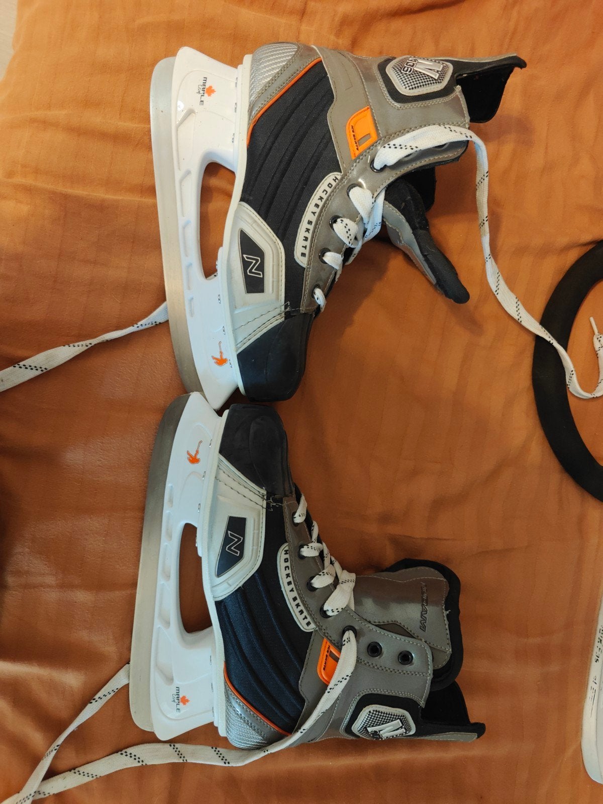Nijdam ijshockeyschaatsen maat 45 - Gebruikt, goede staat, Overige merken, Gebruikt, Ophalen of Verzenden, IJshockeyschaatsen