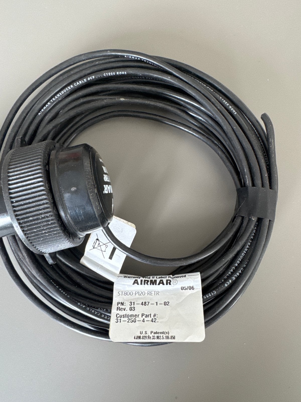 Raymarine Airmar ST800 P120 Snelheidsmeter Log, Ophalen of Verzenden, Gebruikt, Overige typen