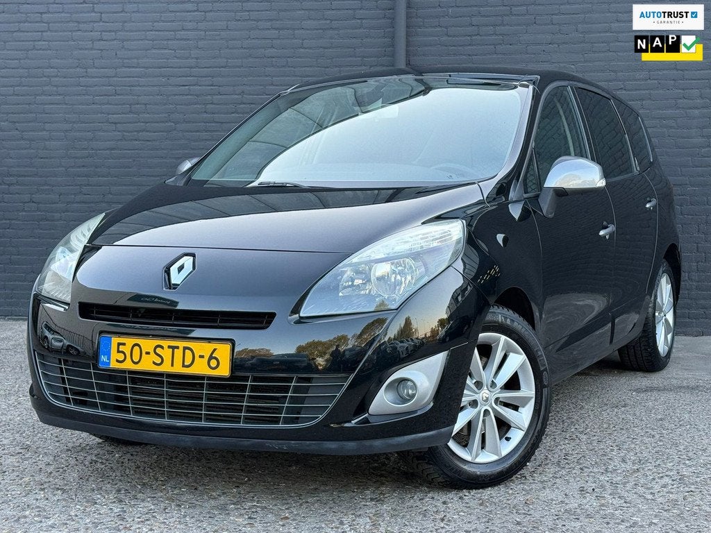 Renault Grand Scénic 1.4 TCe Parisienne NAVI | AIRCO | TREK, Auto's, Renault, Voorwielaandrijving, Gebruikt, 4 cilinders, Zwart