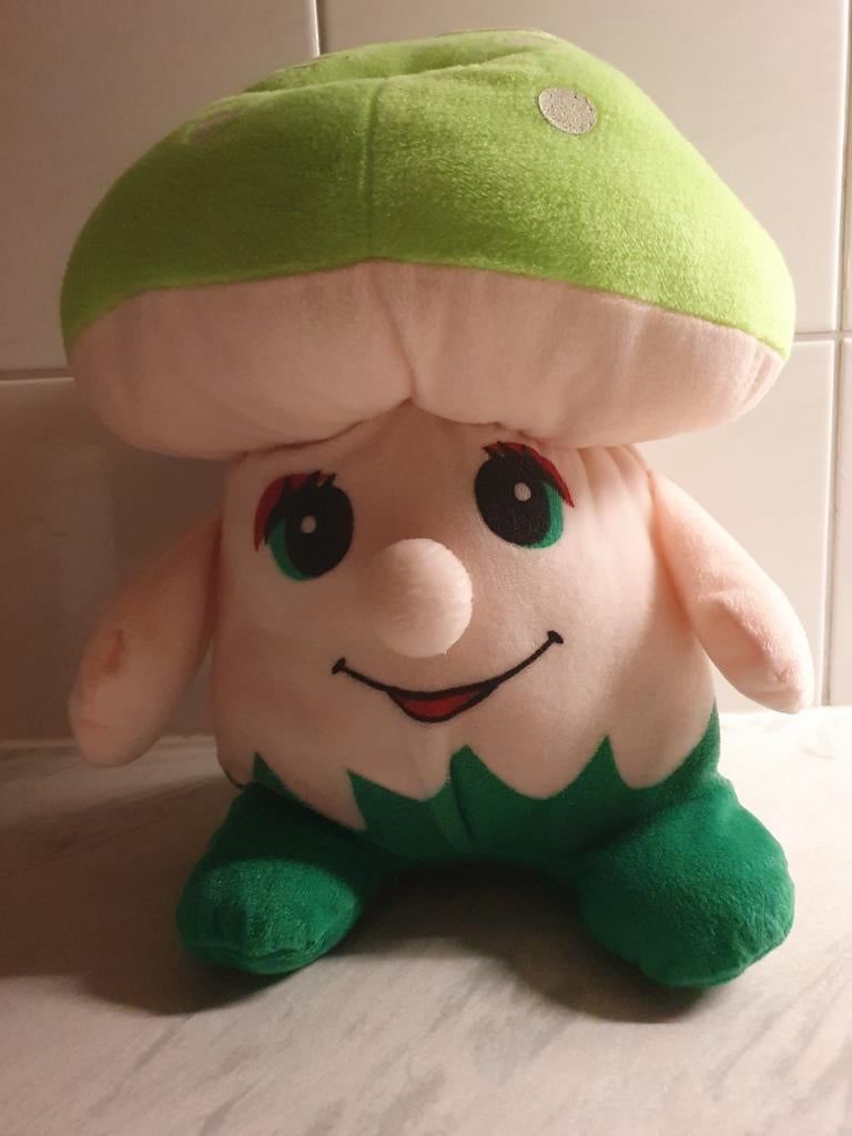Paddestoel knuffel  32 cm hoog, Ophalen of Verzenden, Zo goed als nieuw, Overige typen