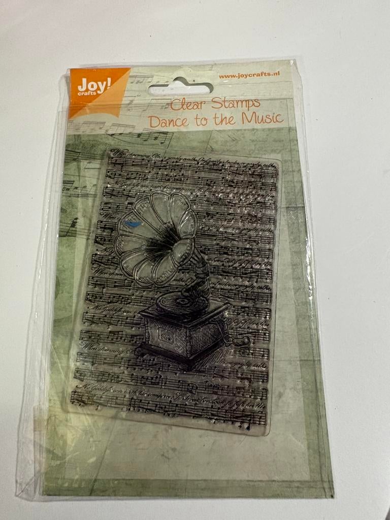Stempel Joy grammofoon speler, Ophalen of Verzenden, Zo goed als nieuw, Clearstamp