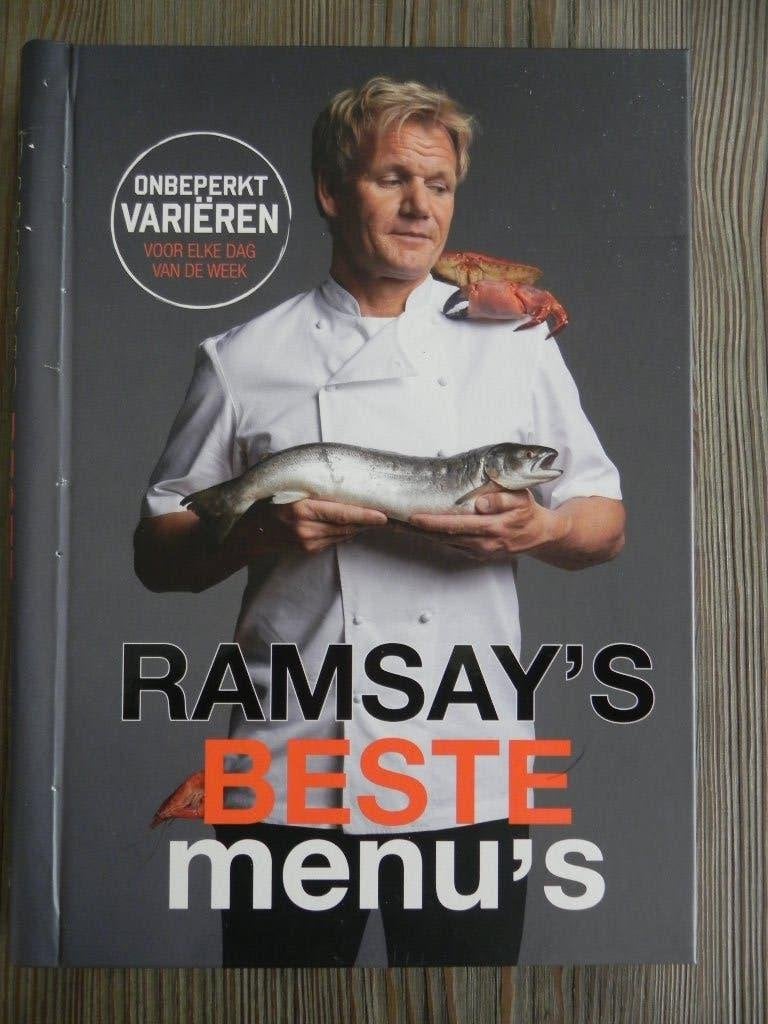 TE KOOP; GORDON RAMSAY   BESTE MENU'S KOOKBOEK, Ophalen, Nieuw, Gordon Ramsay, Overige gebieden