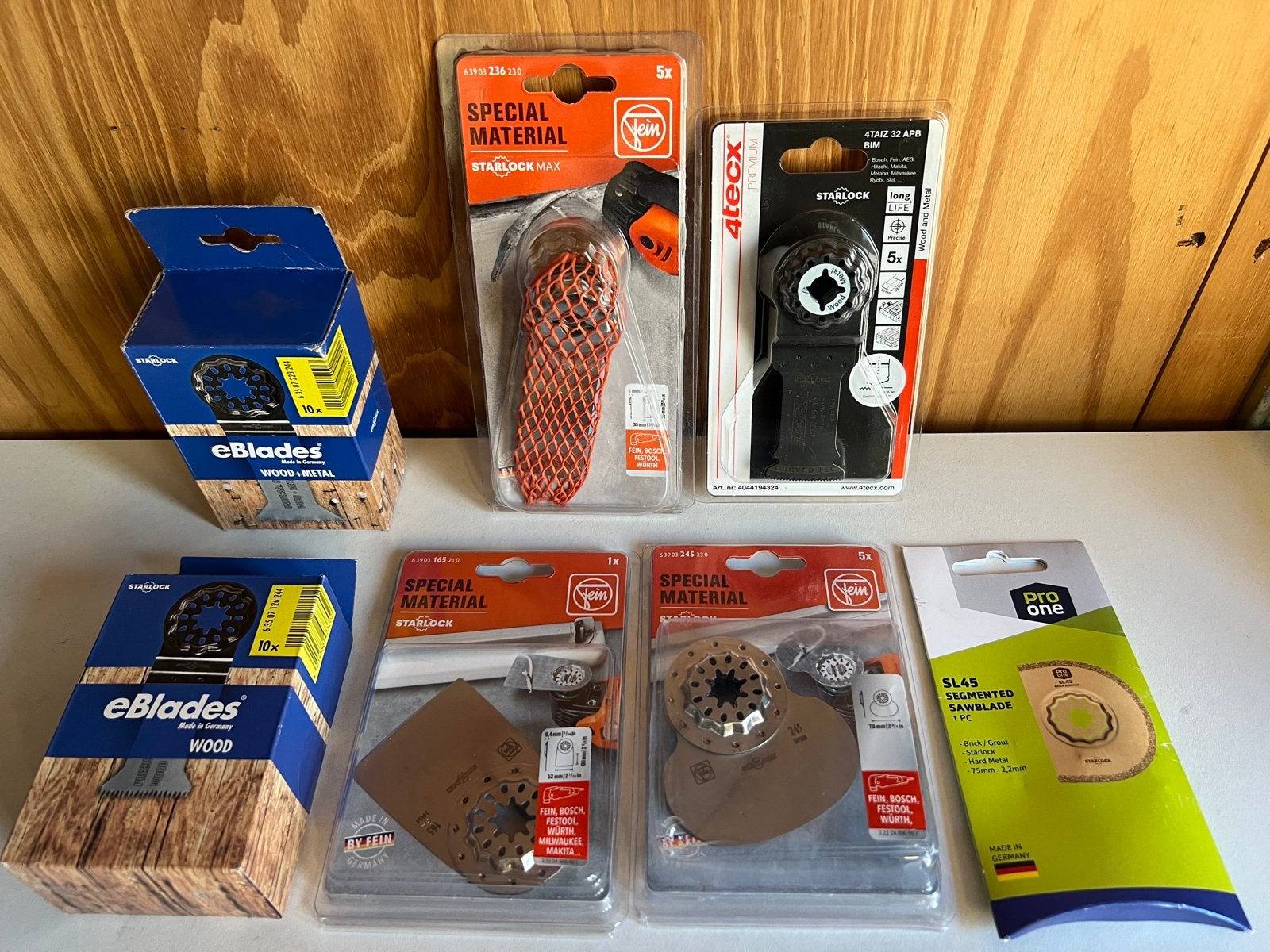 Fein Multitool Zaagbladen - Diverse Starlock Accessoires, Verzenden, Nieuw