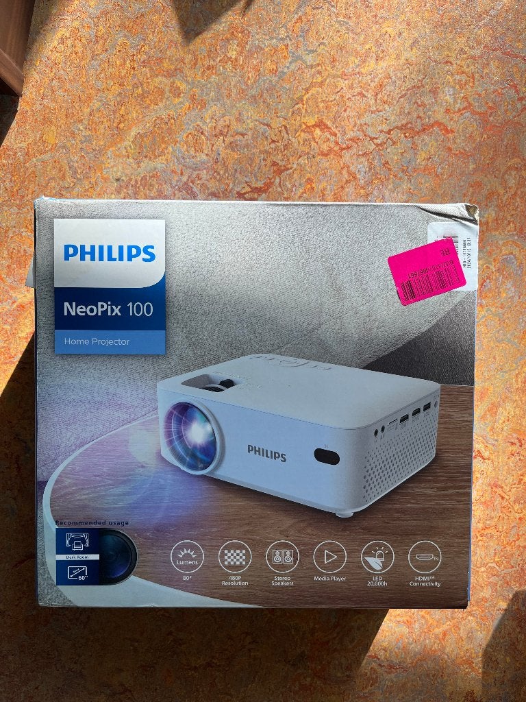 Philips NeoPix 100 projector, Ophalen, Refurbished, LED, Philips