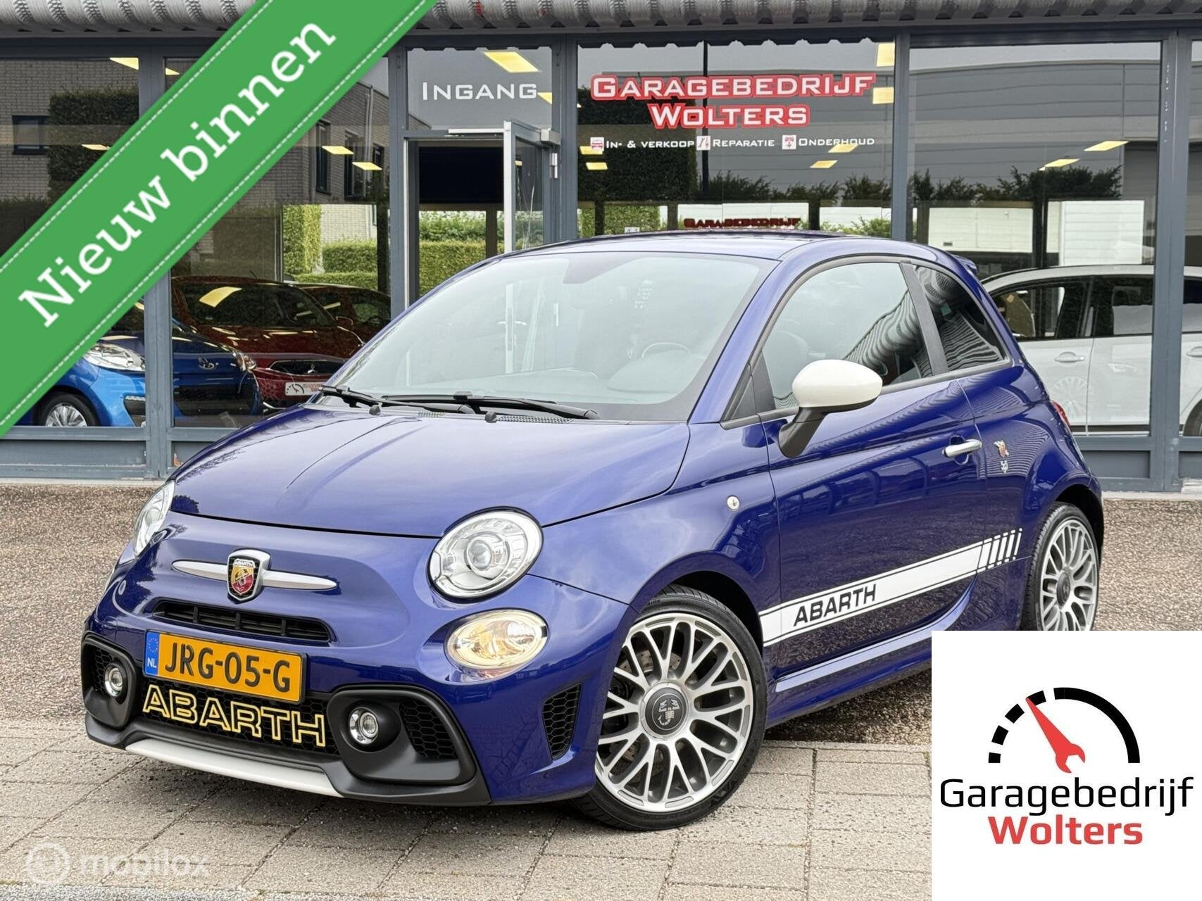Fiat 500 1.4 T-Jet Abarth Turismo DOWNPIPE RAMAIR 235PK+, Voorwielaandrijving, Gebruikt, Euro 6, 4 cilinders