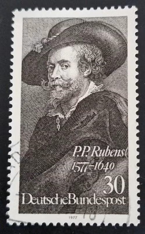 Duitsland 1977 - Yvert 783 - Peter Paul Rubens, Postzegels en Munten, Ophalen of Verzenden, BRD, Gestempeld