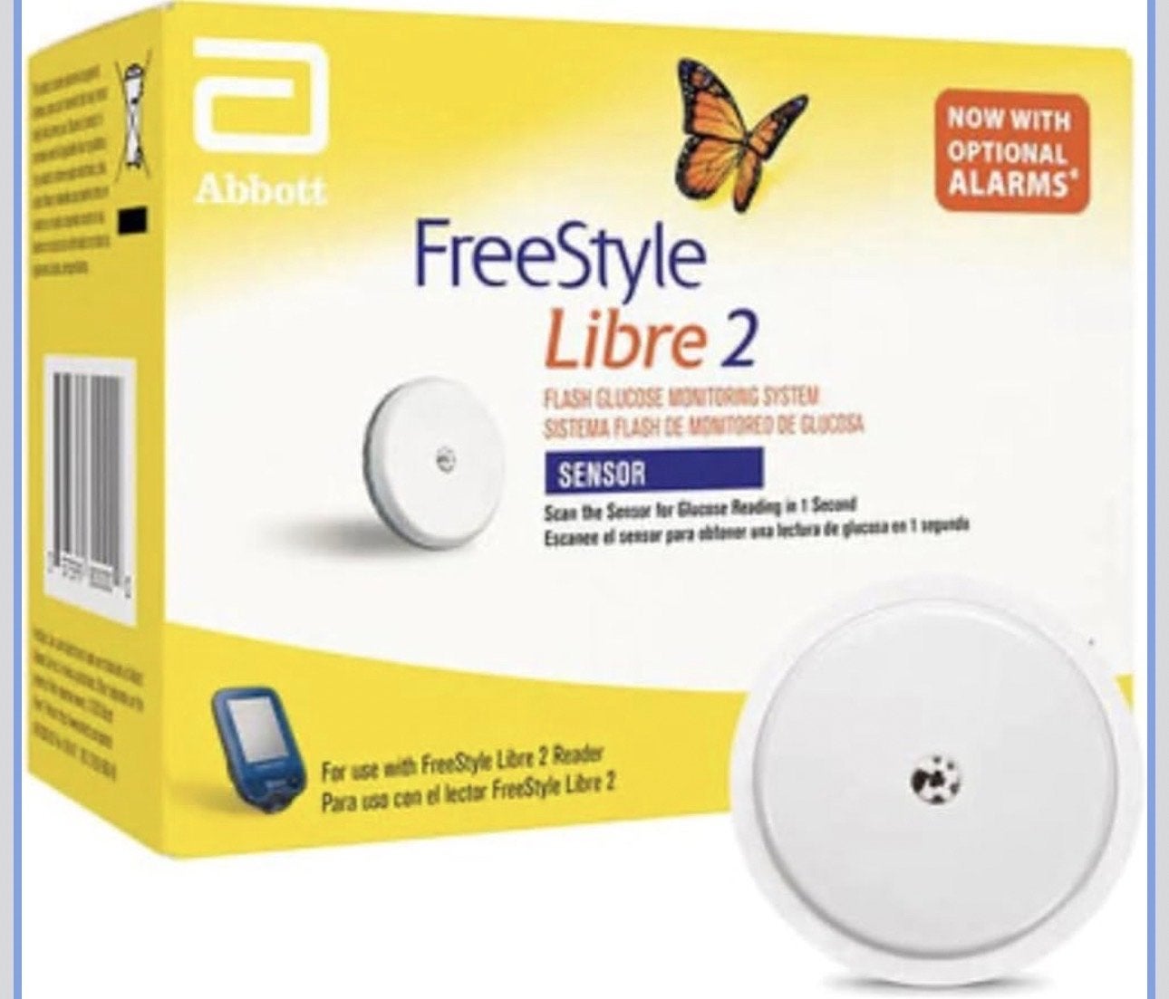 2x Abbott FreeStyle Libre 2 Sensor - Glucose Monitoring, Ophalen, Nieuw, Overige typen