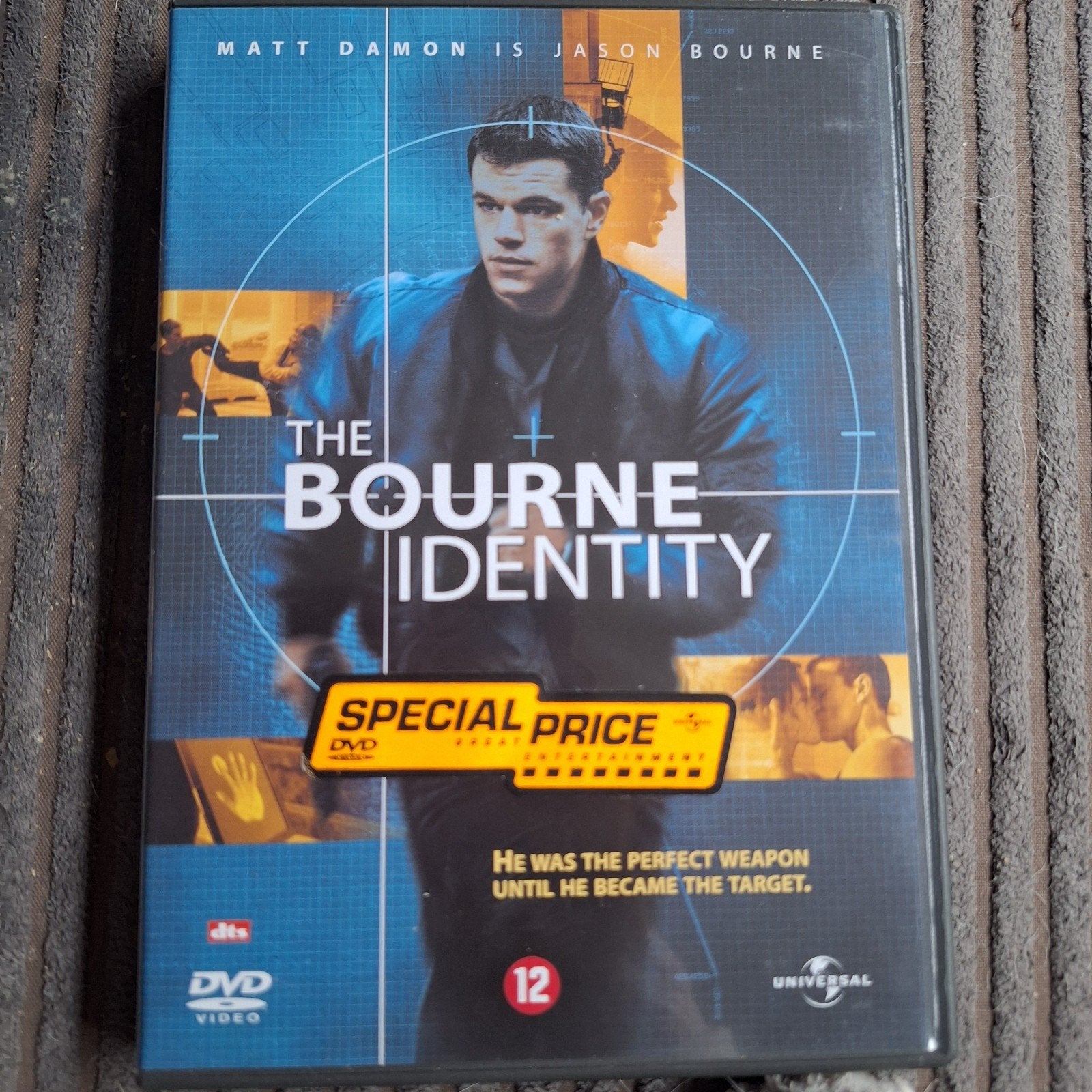 The Bourne Collection: Identity, Supremacy, Ultimatum (DVD), Ophalen, Vanaf 12 jaar, Inclusief doosje, Gebruikt
