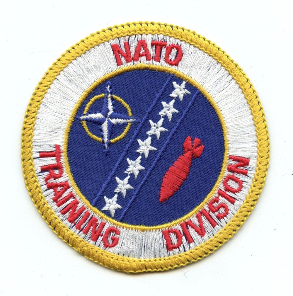 USAF KLu patch 7055 Operatios sqn NATO training division, Verzamelen, Ophalen of Verzenden, Luchtmacht, Nederland, Embleem of Badge