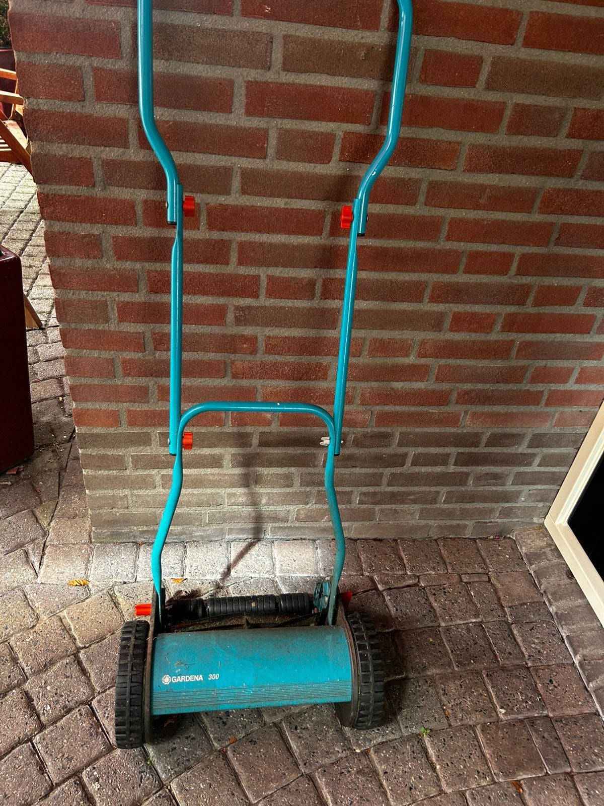 Gardena 300 grasmaaier, Tuin en Terras, Grasmaaiers, Kooimesmaaier, Ophalen, 30 t/m 39 cm, Handgrasmaaier