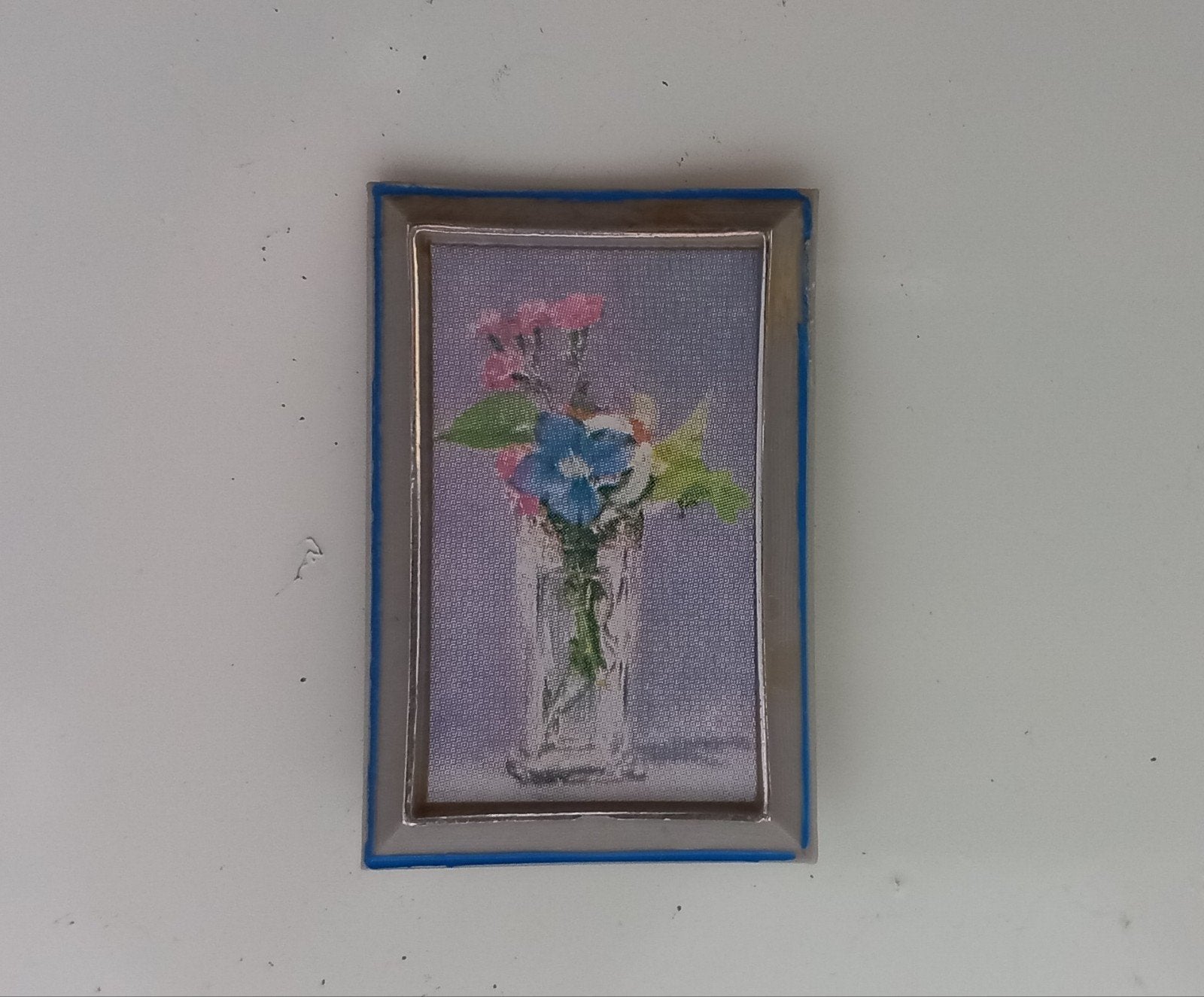 Lundby/Sufa schilderij bloemen in vaas, Kijk,Kies en Koop!, Poppenhuis, Manon.1977@live.nl, Gebruikt, Ophalen of Verzenden