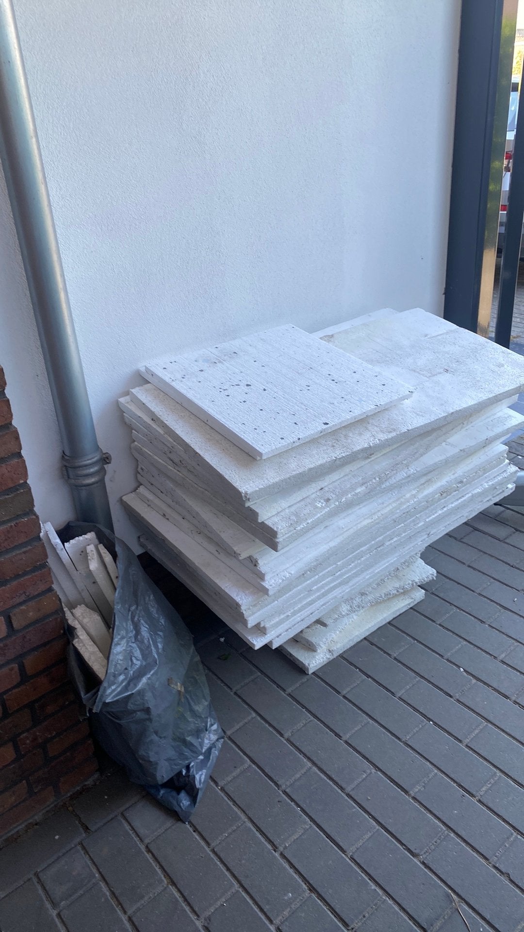 Gratis Tempex, Zo goed als nieuw, 15 m² of meer, Piepschuim (Tempex), Ophalen