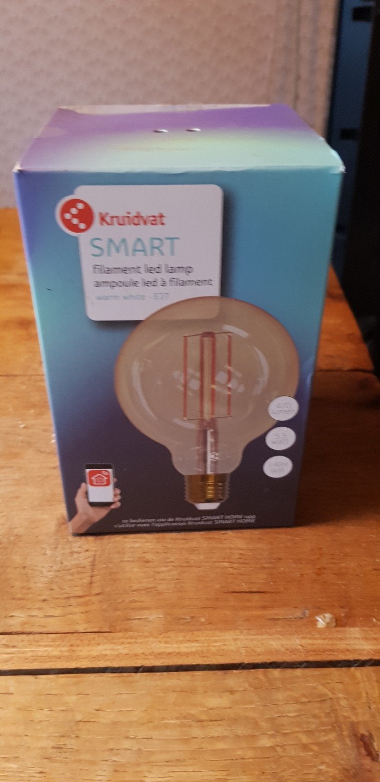 filament ledlamp kruidvat Smart, Ophalen, Nieuw, E27 (groot), Led-lamp