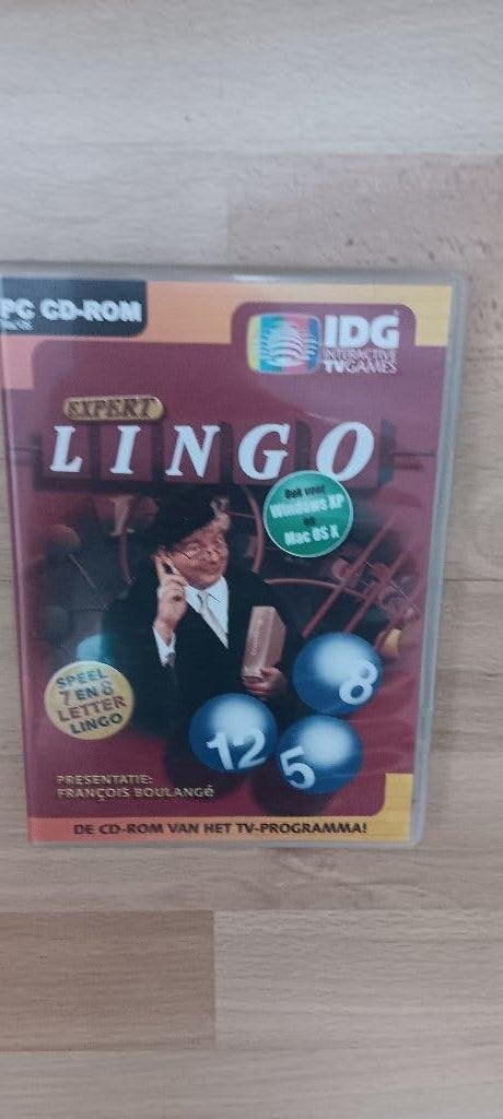 Expert Lingo PC CD-ROM - Het TV-programma!, Puzzel en Educatief, Gebruikt, 1 speler, Ophalen of Verzenden