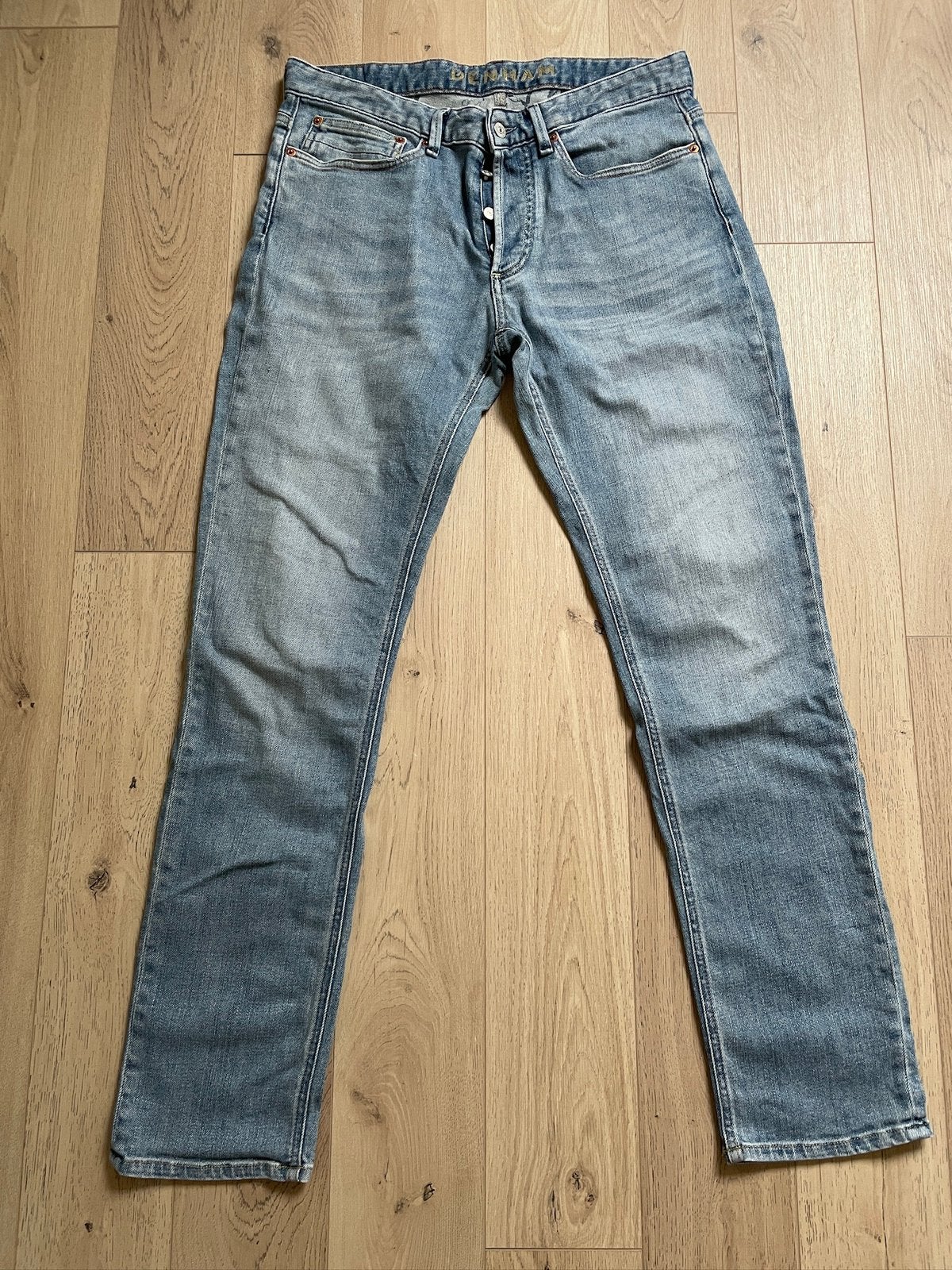 DENHAM Razor jeans blauw 33/32, Ophalen of Verzenden, Zo goed als nieuw, Blauw, W33 - W34 (confectie 48/50)