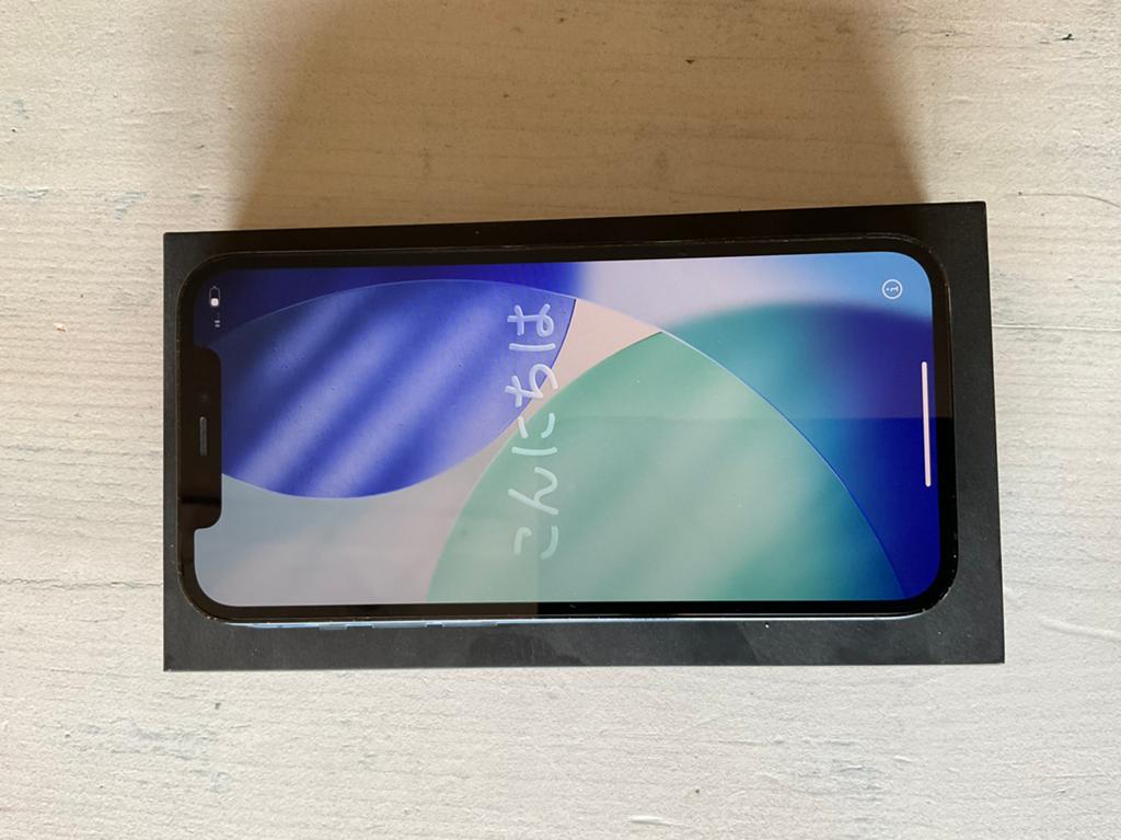 Apple iPhone 12 Pro,128 gb met doos., Ophalen, 128 GB, Blauw, IPhone 12 Pro
