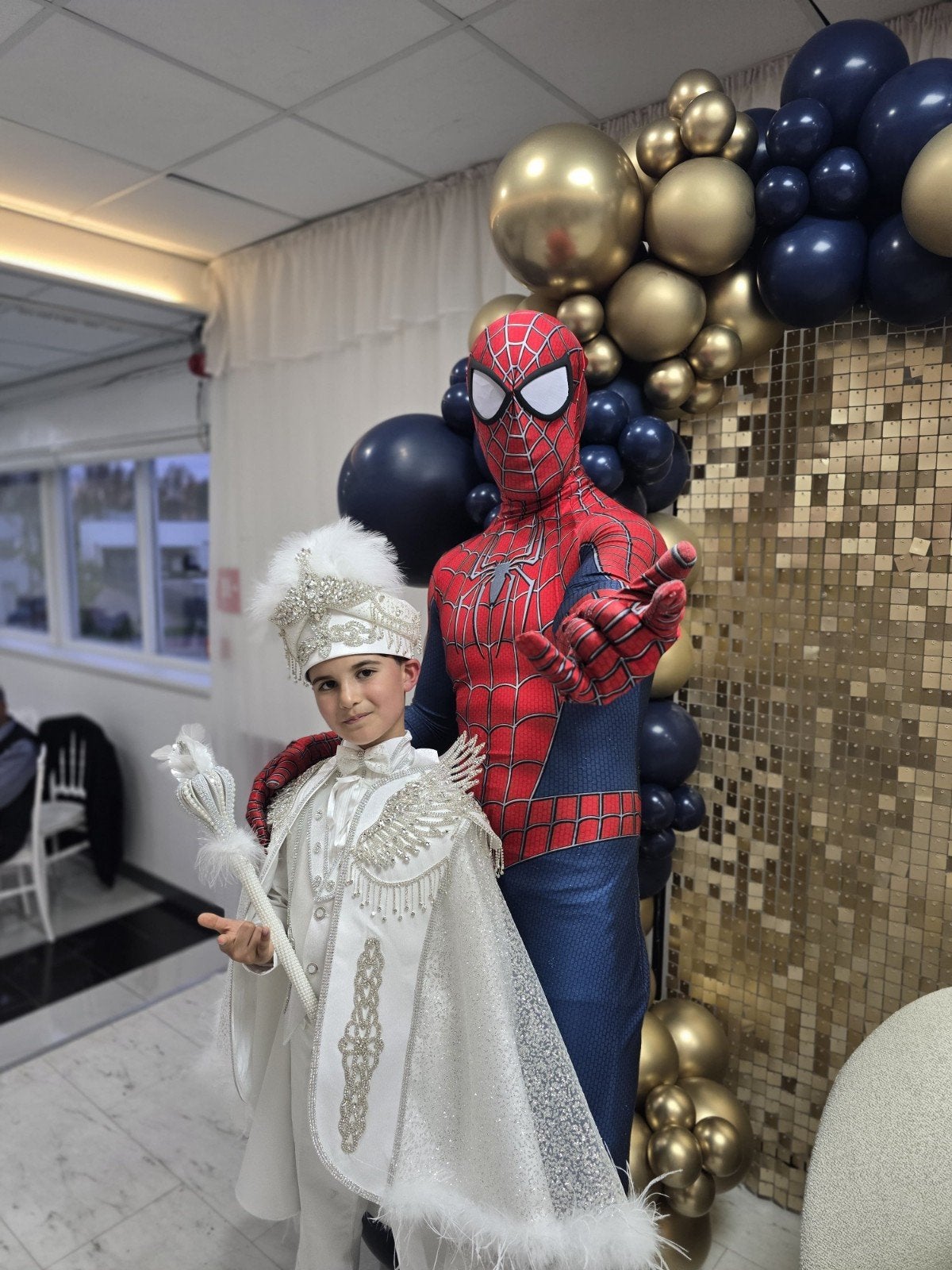 Spiderman te huur / kinderfeestje / met of zonder acteur, Ophalen of Verzenden, Verjaardag