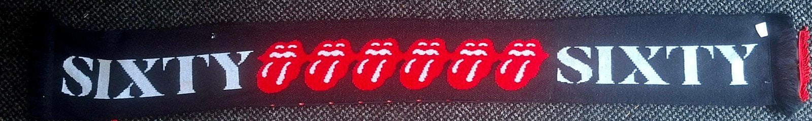 The Rolling Stones Sixty Tour Sjaal, Ophalen of Verzenden, Zo goed als nieuw, Kleding