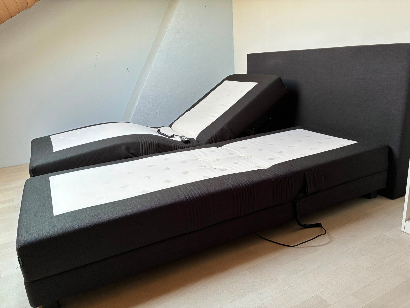 KÅRLSSON BOXSPRING 160 X 210, Ophalen, Zo goed als nieuw, Tweepersoons, 180 cm