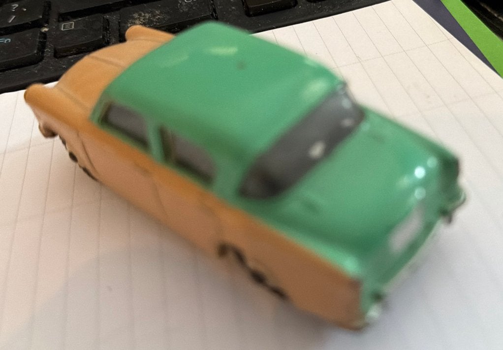 Dinky Toys Sunbeam Rapier Tweekleurig - Zeer Goede Staat, Gebruikt, Auto, Dinky Toys, Ophalen of Verzenden