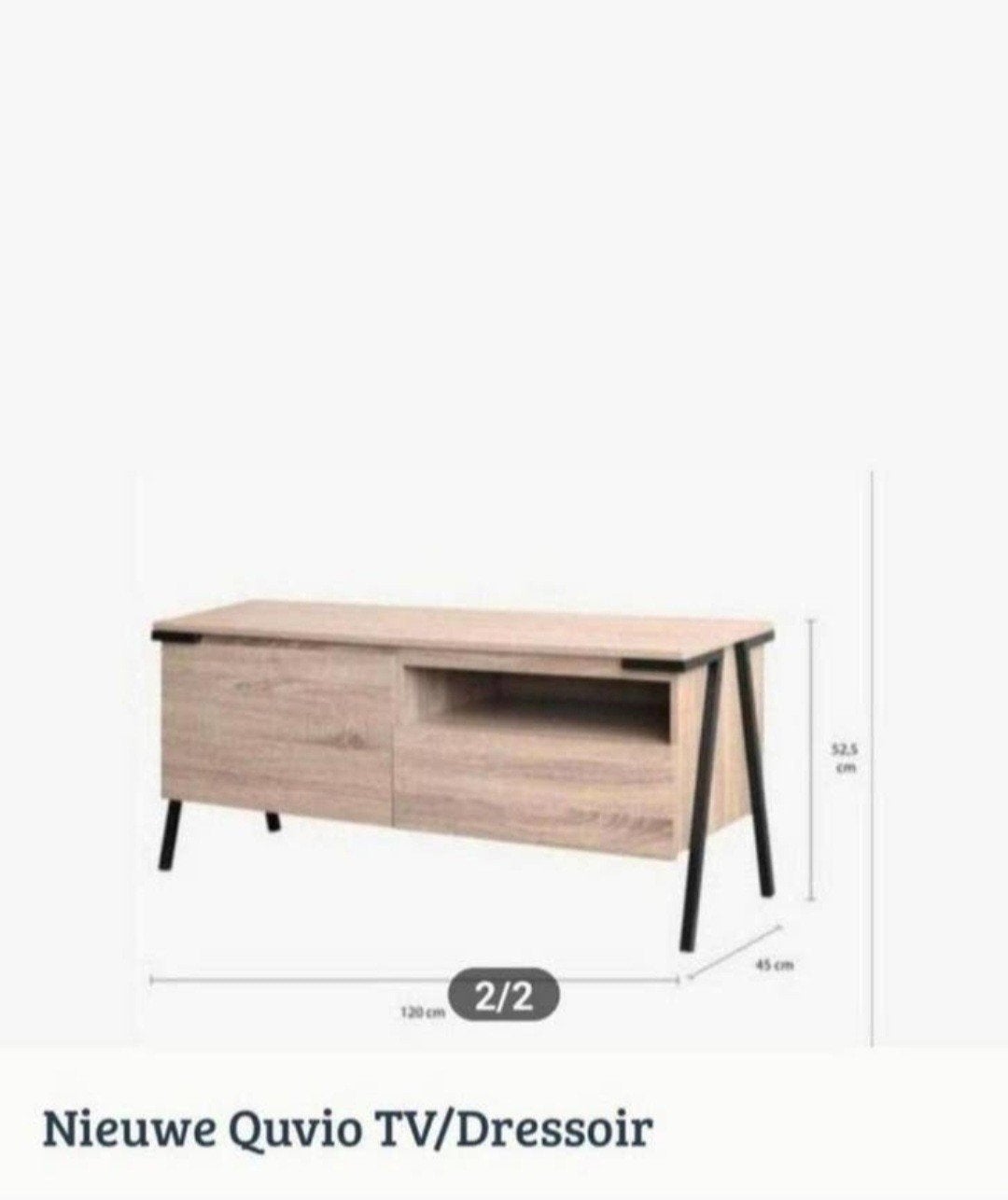 Splinternieuwe quvio tv/dressoir., Huis en Inrichting, Ophalen, Nieuw, 25 tot 50 cm, Minder dan 100 cm