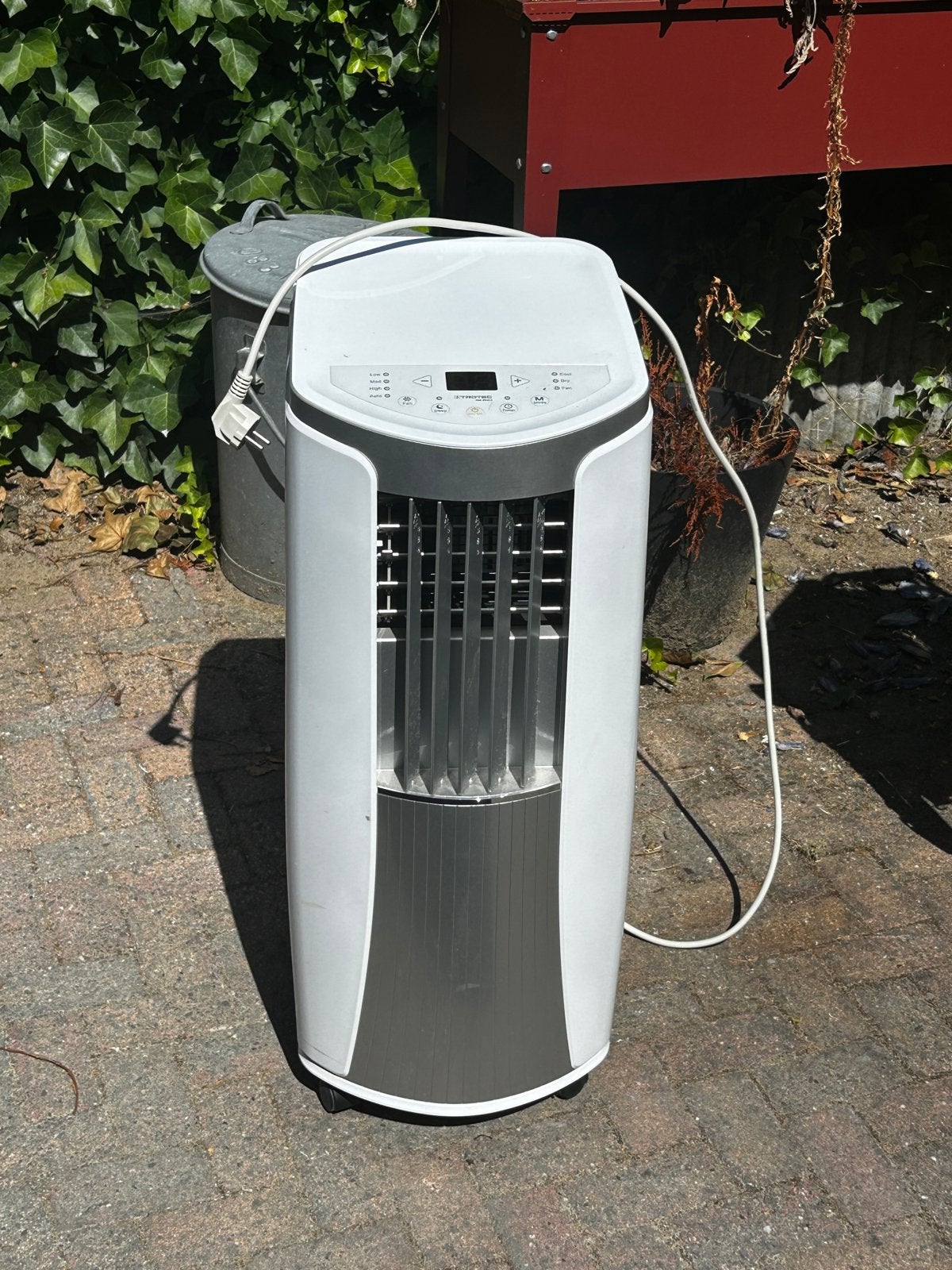 Trotec PAC 2610 E Mobiele Airco met afstandsbediening, Ophalen, 3 snelheden of meer, Zo goed als nieuw, Koelen en Ontvochtigen