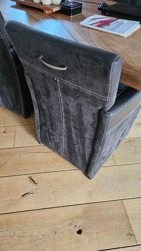 Eetkamerstoelen 6 stuks, Overige materialen, Gebruikt, Overige kleuren, Ophalen of Verzenden