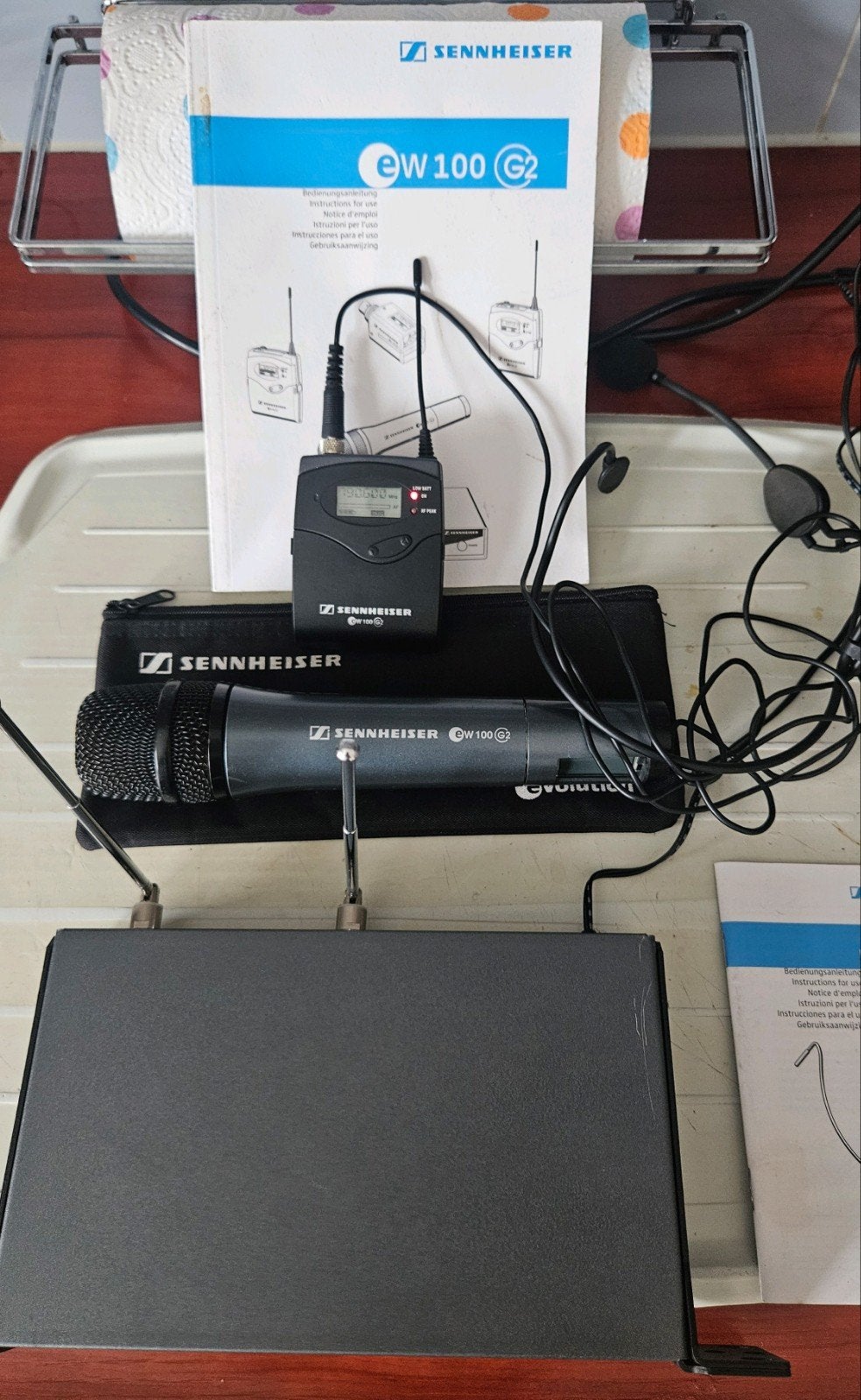 Foto 4 van Sennheiser EW 100 G2 Draadloos Microfoonsysteem
