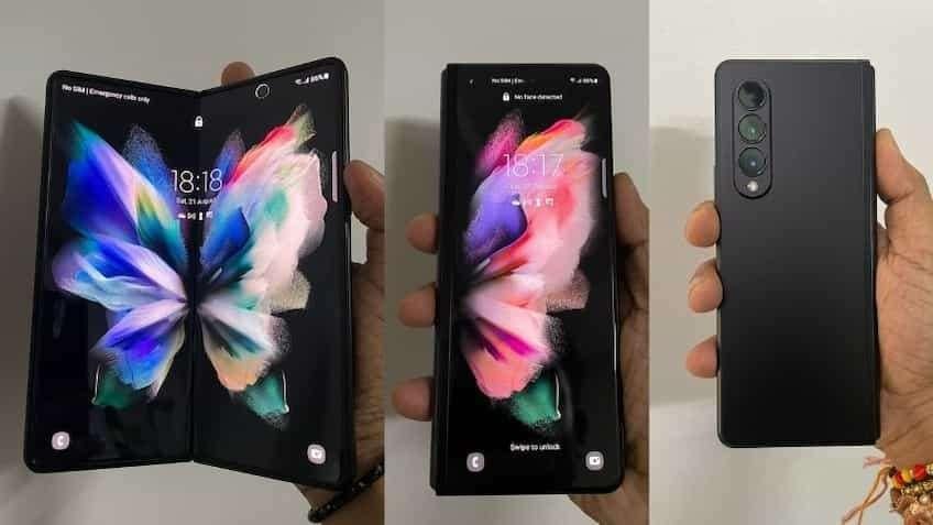 Samsung Galaxy Z Fold 3 – 512GB – Werkt Prima - MET DOOS, Telecommunicatie, Mobiele telefoons | Samsung, Zwart, Touchscreen, Zo goed als nieuw
