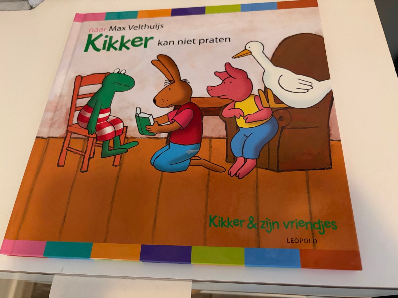 Kikker kan niet praten - Max Velthuijs, Boeken, Fictie algemeen, Jongen of Meisje, Ophalen of Verzenden, Zo goed als nieuw
