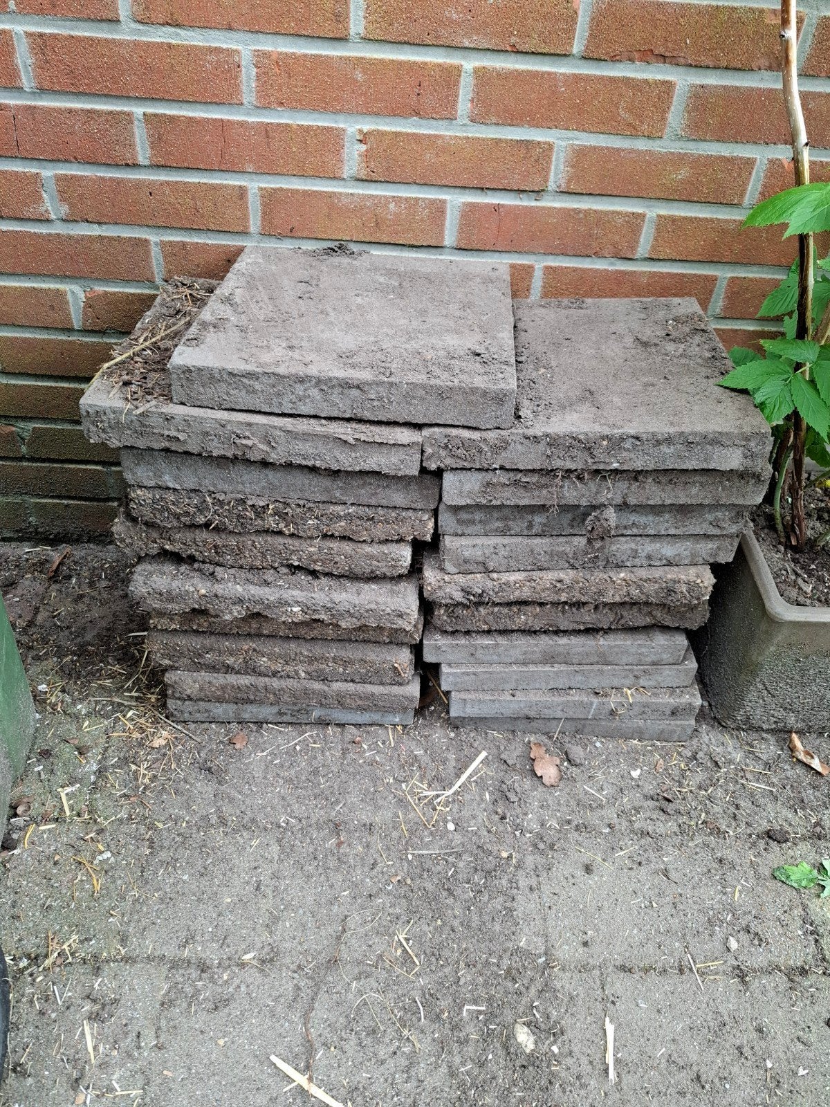20 30x30 tegels, Ophalen, Zo goed als nieuw, Beton, Terrastegels