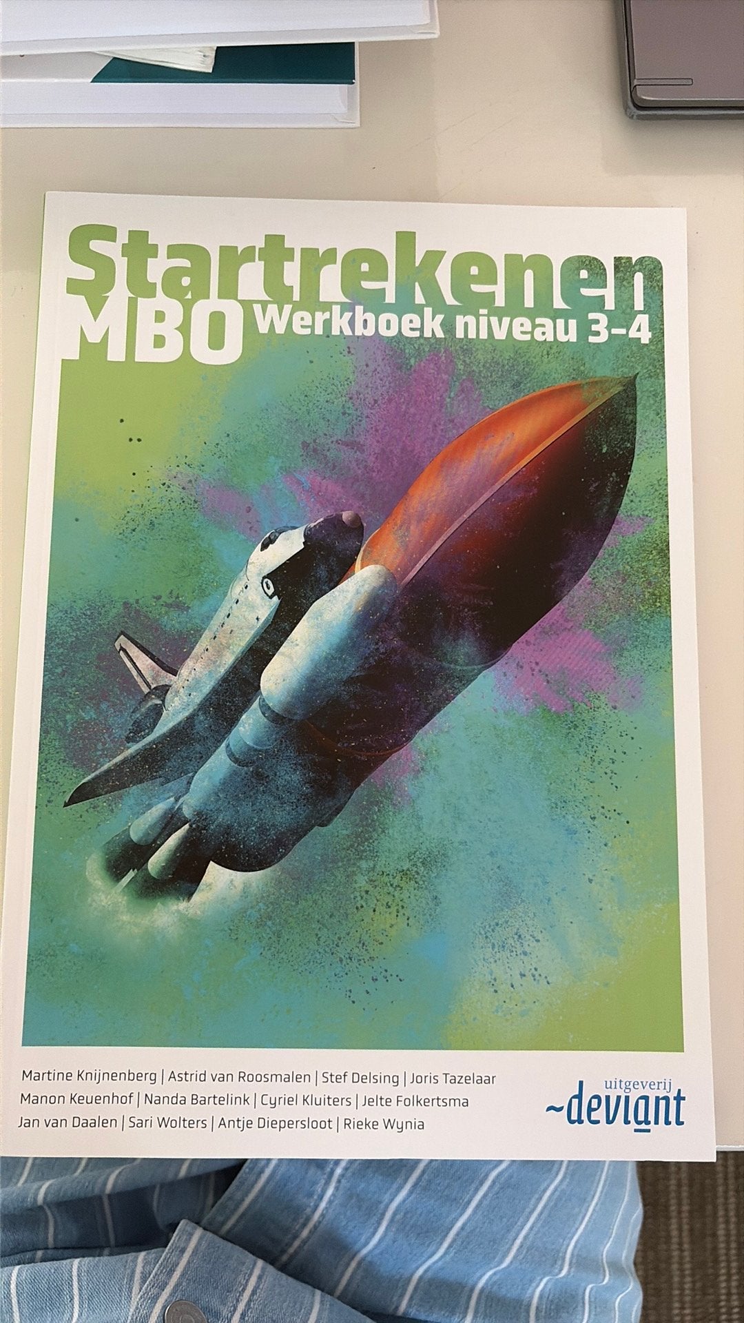 Studiereader Startrekenen MBO niv. 3-4 ECK, Jelte Folkertsma, Ophalen of Verzenden, Zo goed als nieuw, Nederlands