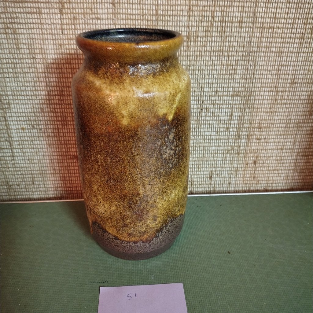Vintage keramische vaas van Scheurich Keramik 90510-22, Antiek en Kunst, Ophalen of Verzenden