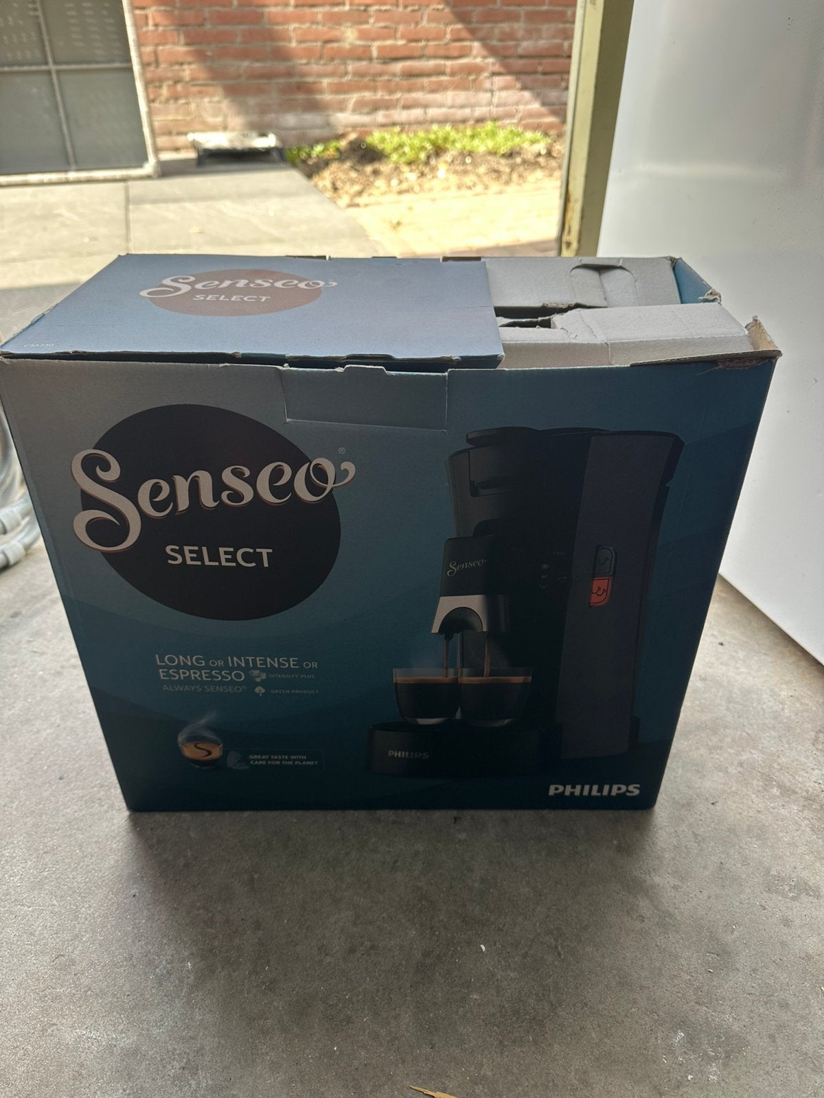 Philips senseo select koffiezetapparaat-wit, Ophalen, Zo goed als nieuw, Koffiemachine