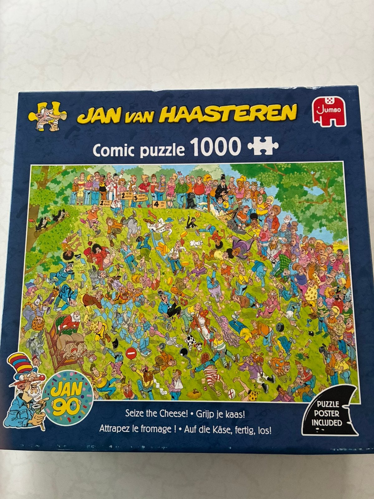 Jan van Haasteren 1000 stukjes, Ophalen, 500 t/m 1500 stukjes, Zo goed als nieuw