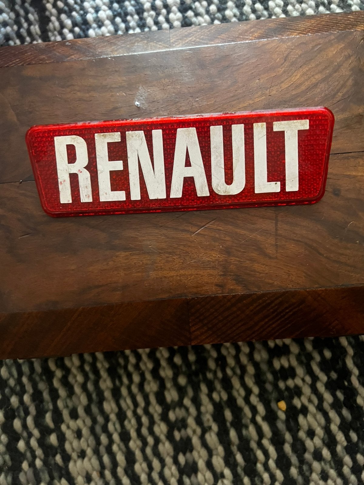 Renault embleem, Auto diversen, Ophalen of Verzenden