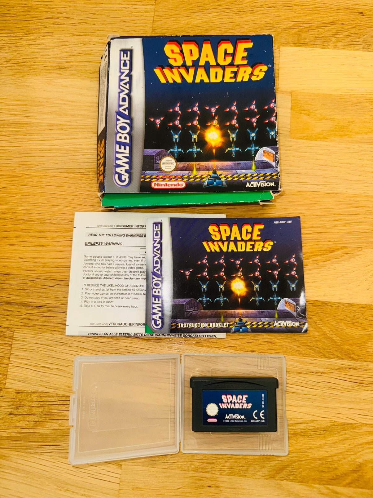 Space Invaders Game Boy Advance, Spelcomputers en Games, Ophalen of Verzenden, A, A, A