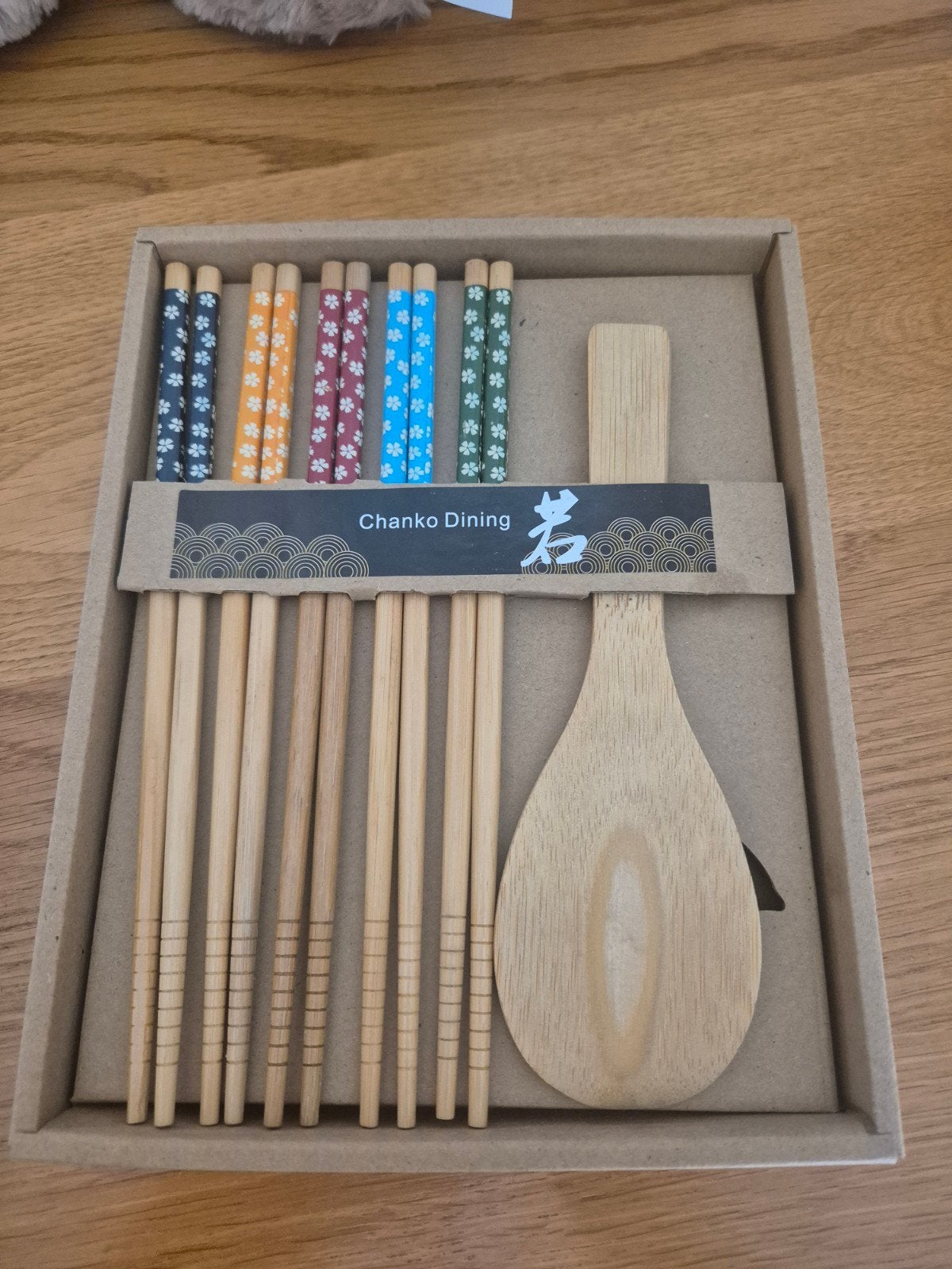 Chanko Dining Eetstokjes Set - Nooit gebruikt, Overige typen, Hout, Nieuw, Ophalen of Verzenden