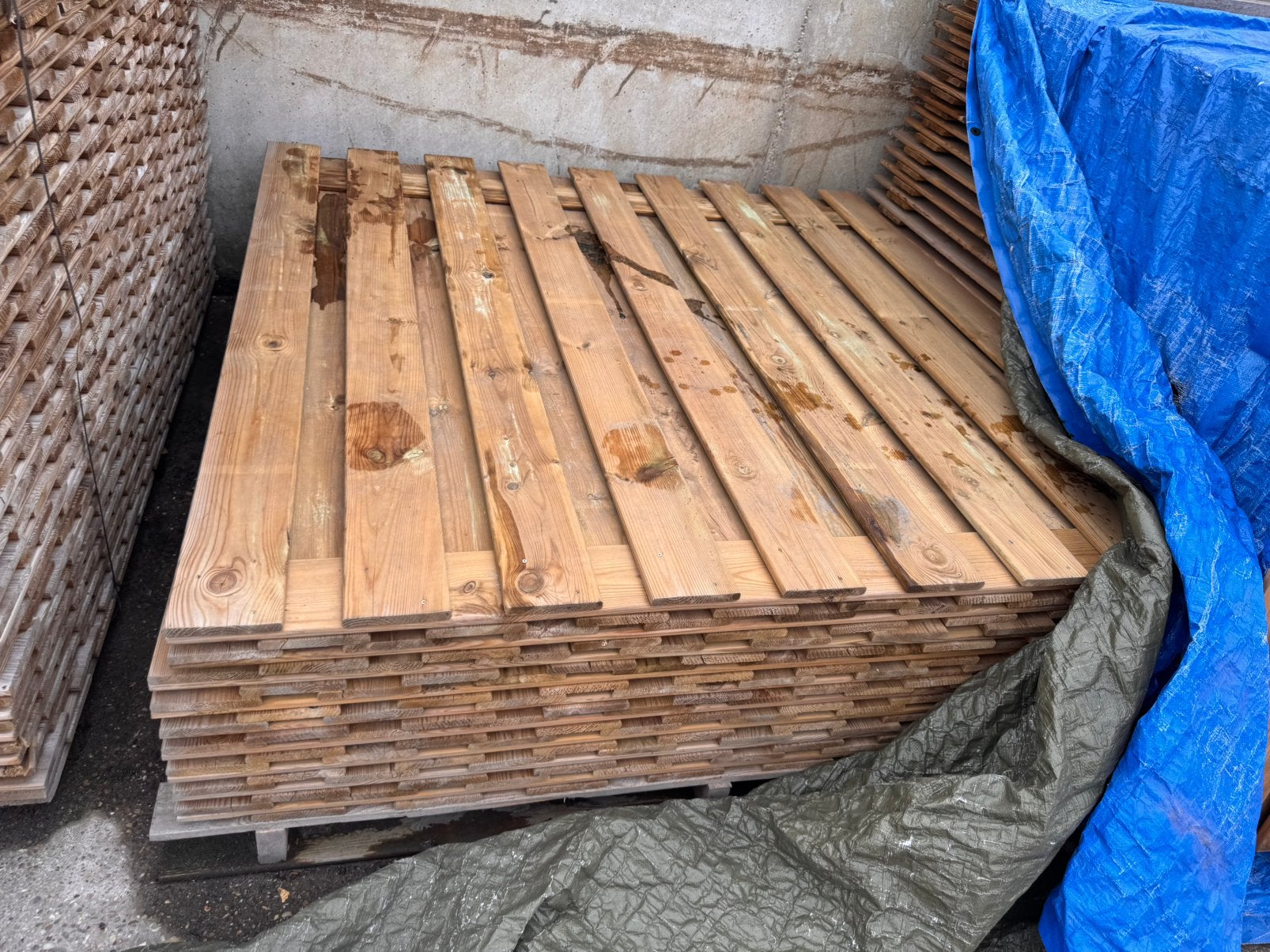 Nieuwe 19 planks schuttingen!, Ophalen, 1 tot 2 meter, 6 meter of meer, Nieuw