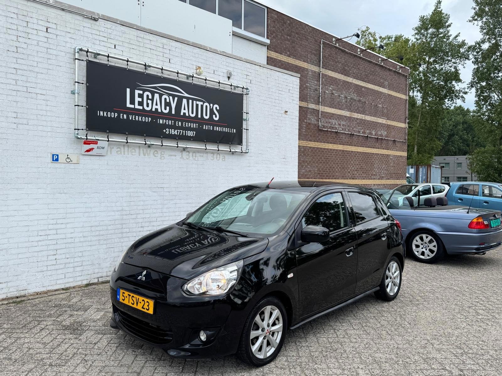 Mitsubishi Space Star 1.2 Instyle - KEYLESS - AIRCO - AUTOMA, Euro 5, Stof, Gebruikt, Start-stop-systeem