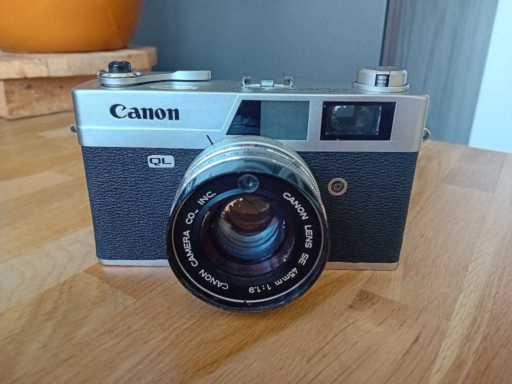 Canon Canonet QL19 Vintage Compact Camera, Audio, Tv en Foto, Verzenden, Gebruikt, Compact, Canon