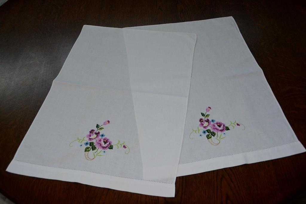 Geborduurde placemat / kleedjes, Ophalen of Verzenden, Gebruikt, Rechthoek
